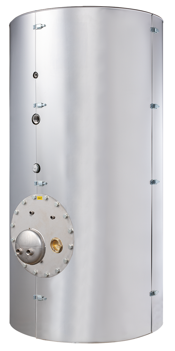 +ECO réchauffeur INOX trou d'homme Ø 400